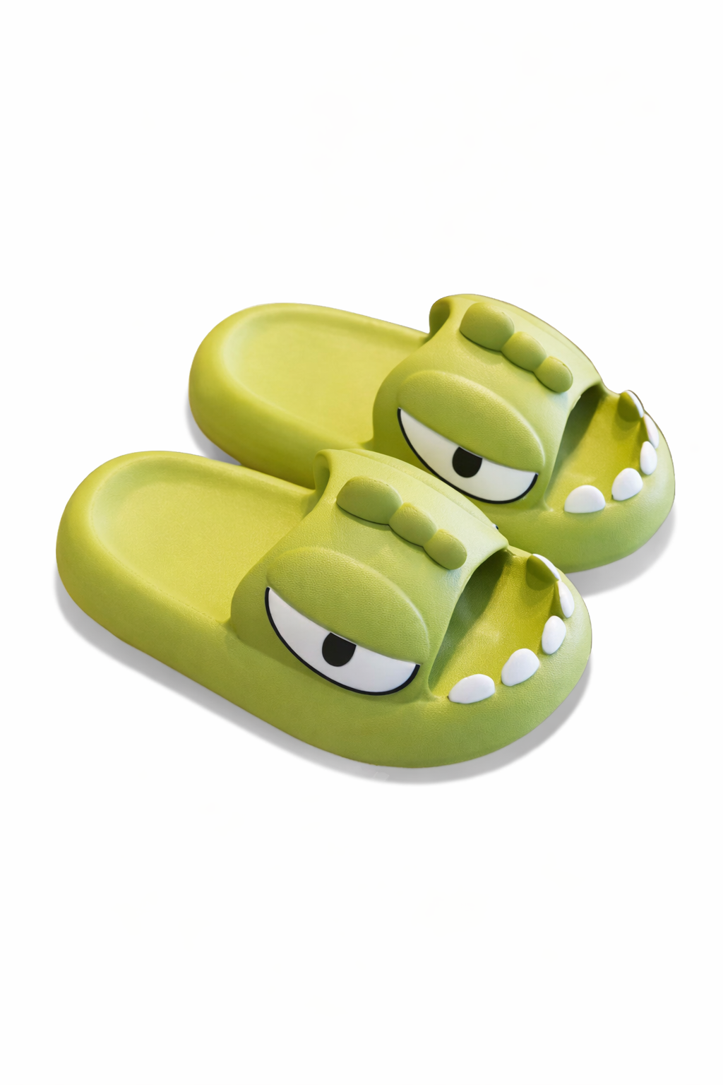Chaussons garçon kaki – doux, confortables et antidérapants