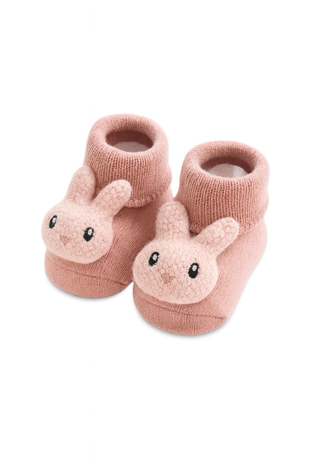 Chaussettes Bébé Lapin Rose Antidérapantes – Trop Mignonnes & Sécurisées