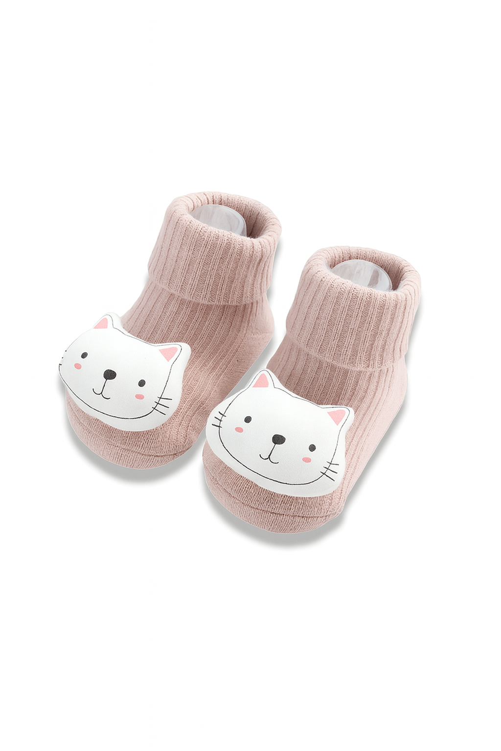 Chaussettes Bébé Rose Antidérapantes – Douces & Anti-Chute