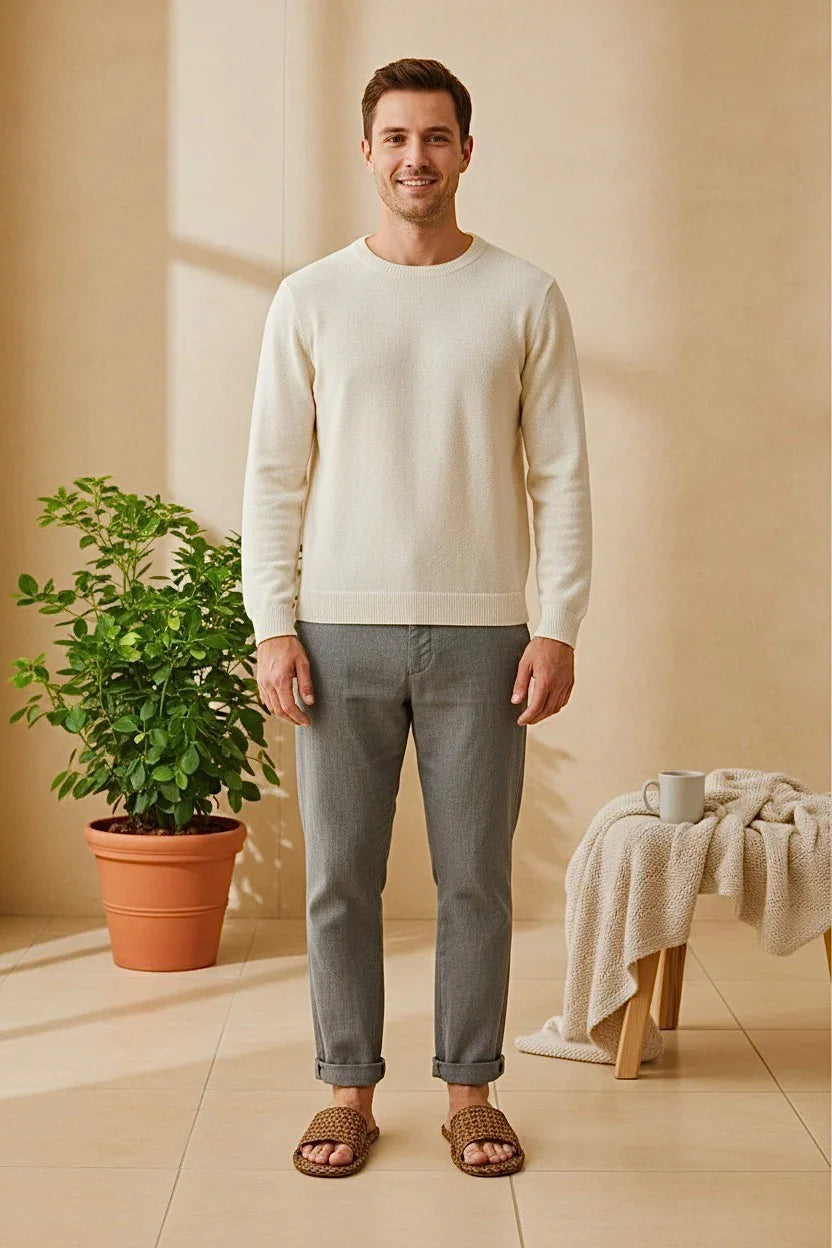 Sandales homme été confort – véganes, semelle souple et légères marron