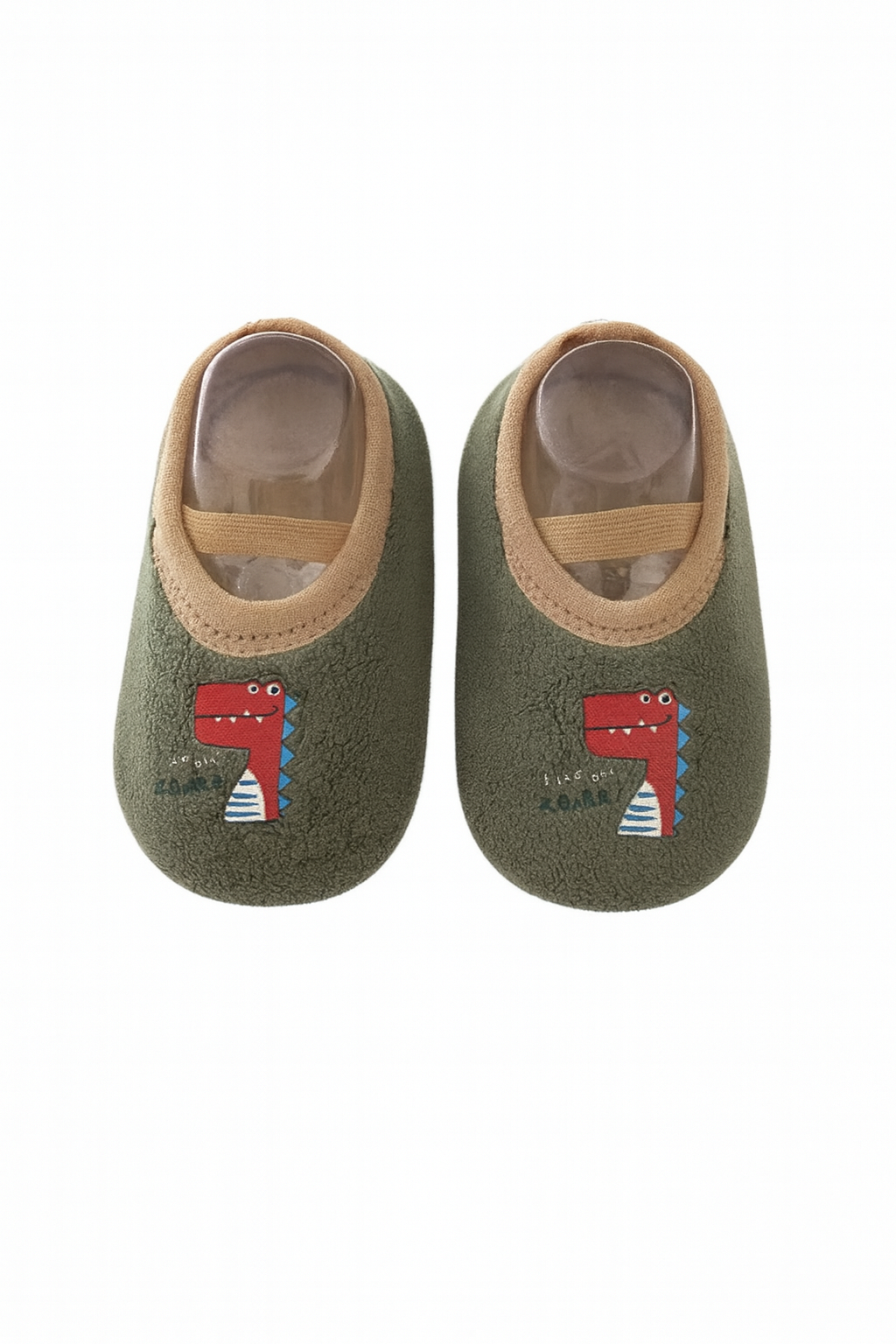 Chaussons bébé verts Made in France – souples et parfaits pour les premiers pas