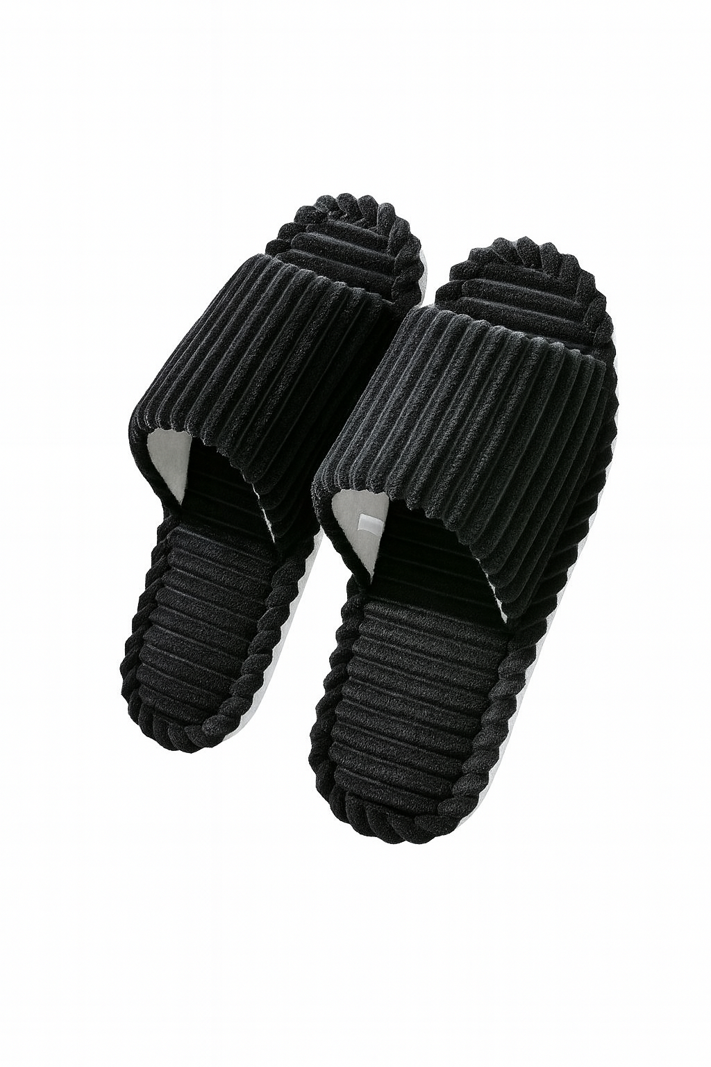 Chaussons homme noirs – doux, confortables et antidérapants