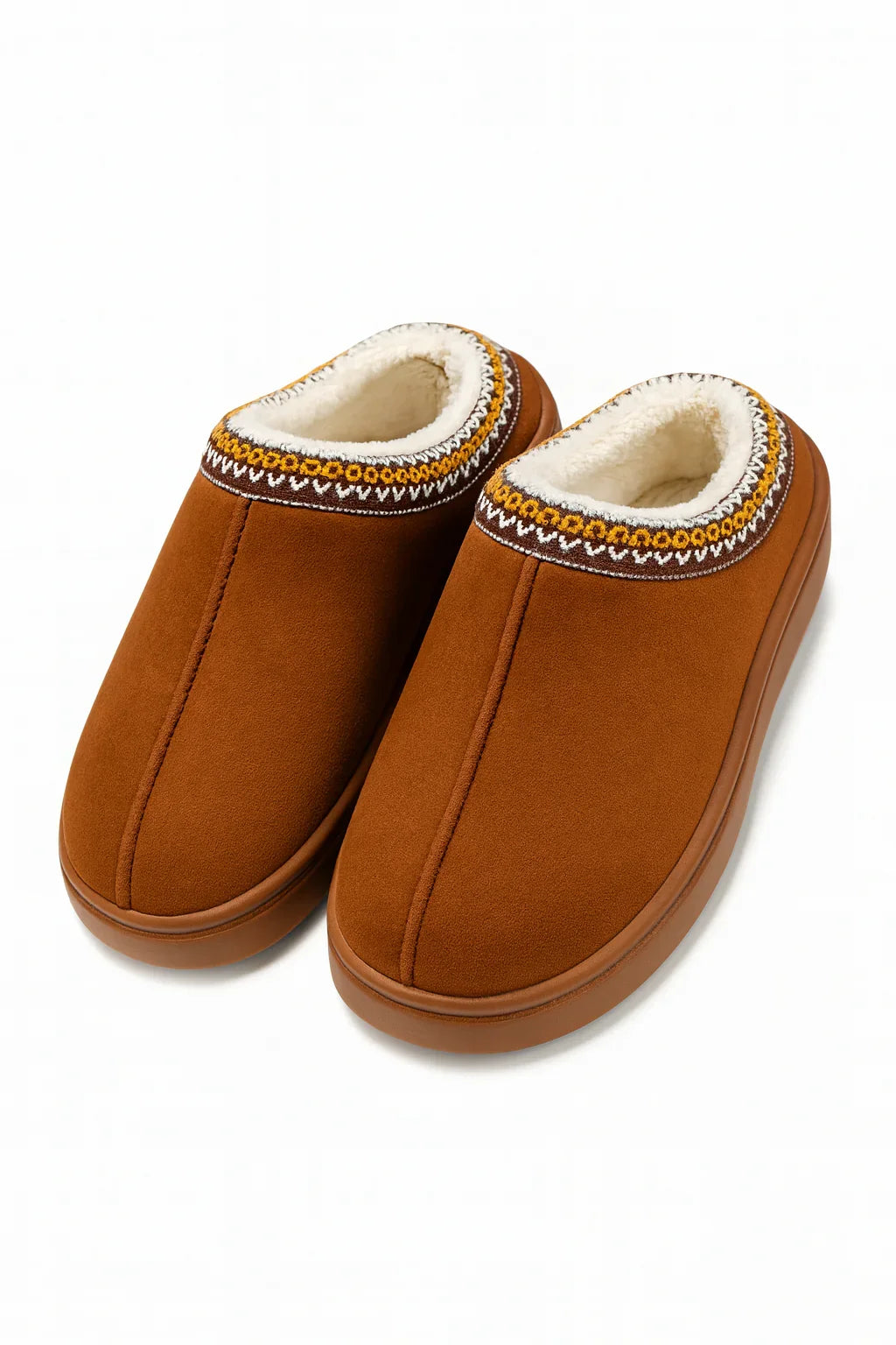 Chaussons femme marron — confort simple et usage quotidien