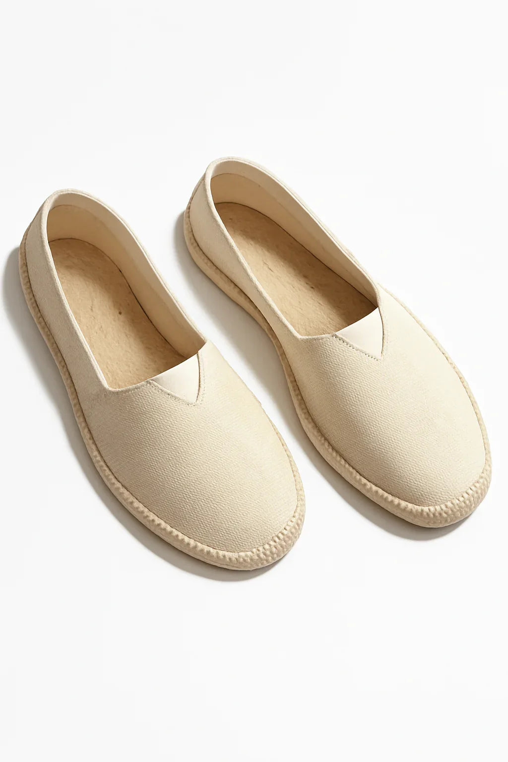 Espadrilles homme beiges – confortables, légères et antidérapantes