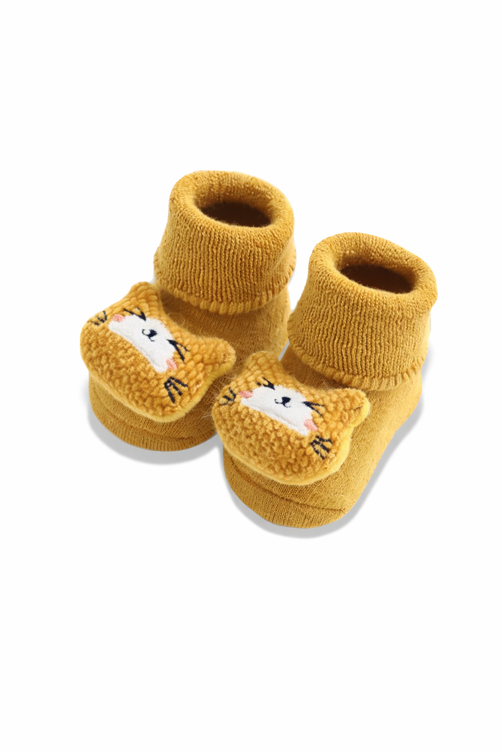 Chaussettes Bébé Orange Antidérapantes – Confort & Sécurité au Quotidien