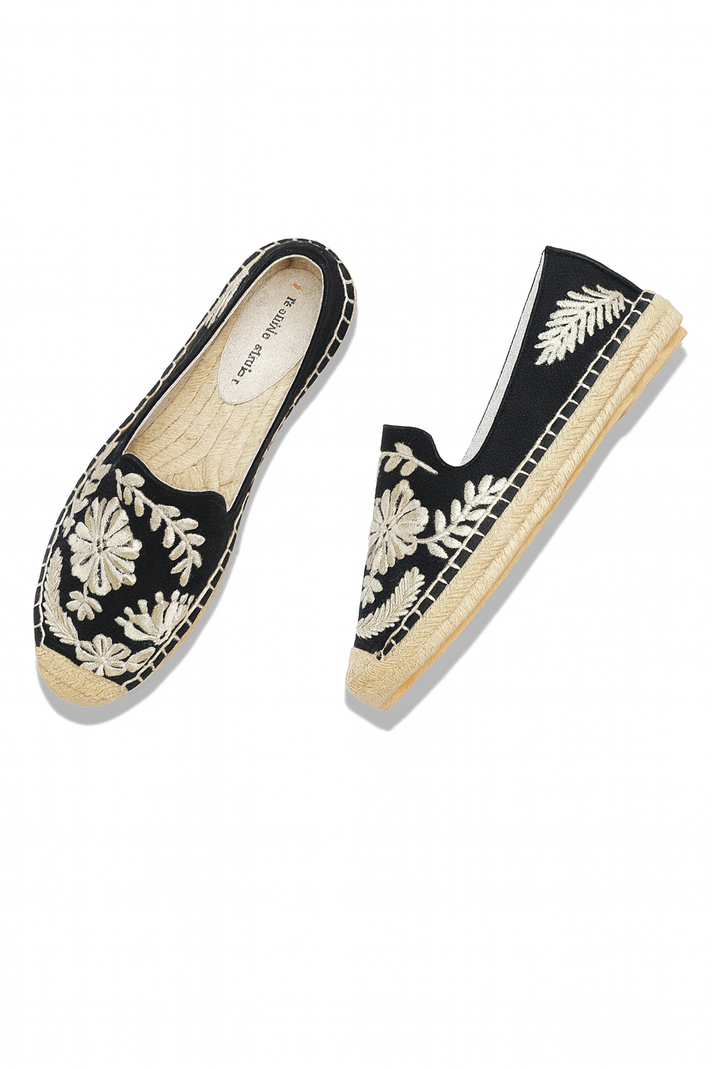 Espadrilles femme noires – confortables et élégantes