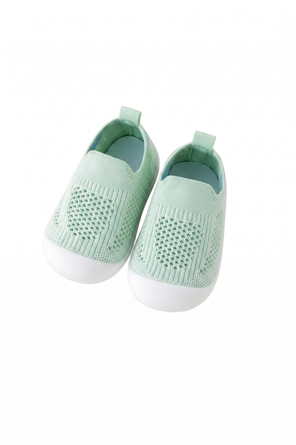 Chaussons bébé verts – souples, légers et parfaits pour les premiers pas