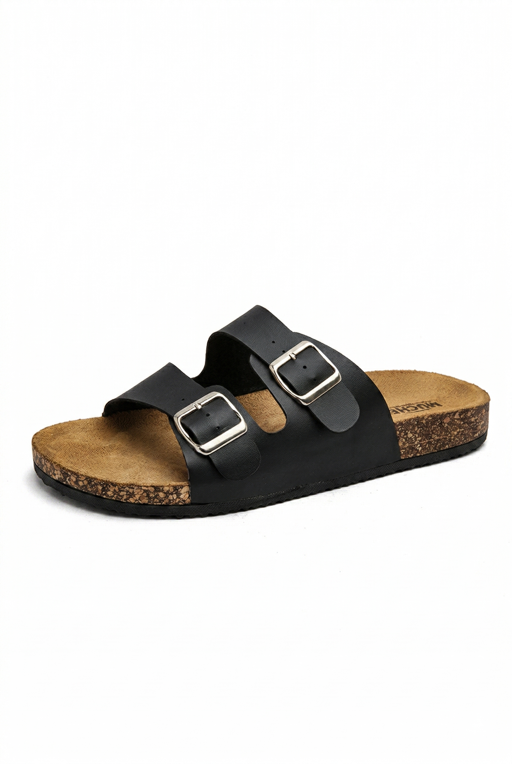 Sandales homme noires confort – semelle souple antidérapante